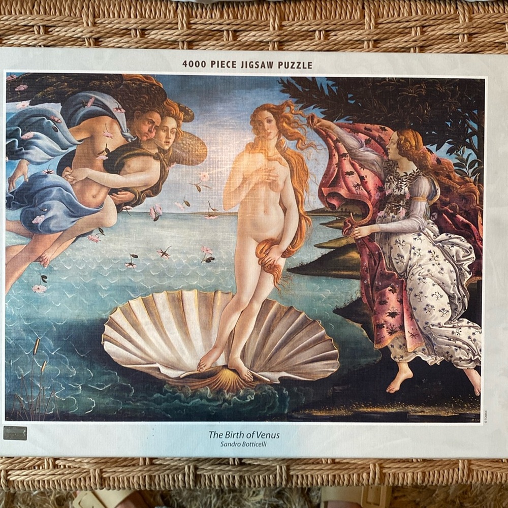 The Birth of Venus 4,000 Piece Jigsaw Puzzle 86 x 118 cm
